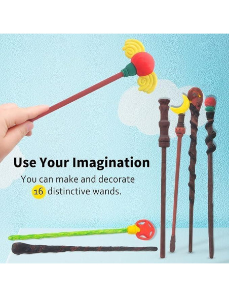Kit de Fabricación de Varitas Mágicas DIY Col-Pary 79 PZS