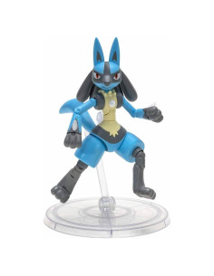 Figura Super-Articulada Lucario 15 cm - Pokémon Select Jazwares
