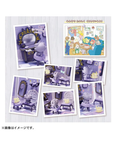 Casa de Muñecas Pokémon Takara Tomy Nyasper y Mahomil