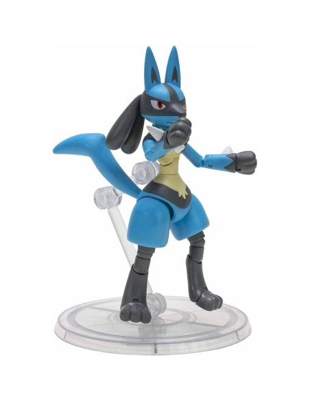 Figura Super-Articulada Lucario 15 cm - Pokémon Select Jazwares Figura Super-Articulada Lucario 15 cm - Pokémon Select Jazwares