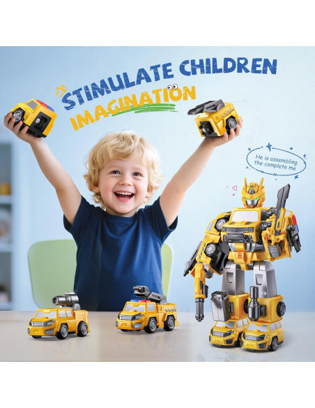 Juguete de Construcción Magnético 5 en 1 NewBandMo - Camiones Juguete de Construcción Magnético 5 en 1 NewBandMo - Camiones