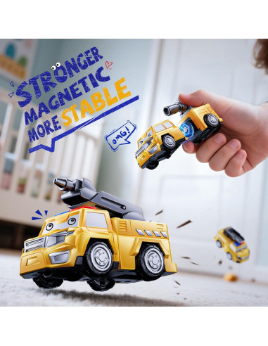 Juguete de Construcción Magnético 5 en 1 NewBandMo - Camiones