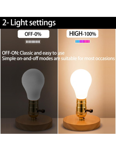 Kit de Cableado para Lámparas 2 Vías ARMIIKA - 10 pies Oro