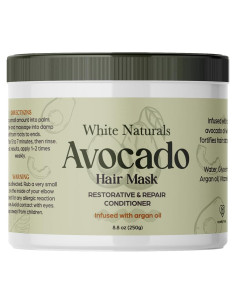 Mascarilla de Aguacate White Naturals 299g Hidratante y Nutritiva