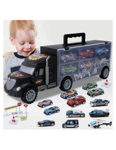 Conjunto de Camiones Transportadores JODUDLR con 12 Vehículos