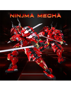 Conjunto de Construcción Samurai Mavo Brix 923 Piezas 2