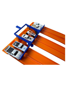 Puerta de Inicio 6 Carriles Compatible Hot Wheels - Abrazadera
