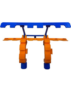 Puerta de Inicio 6 Carriles Compatible Hot Wheels - Abrazadera 2