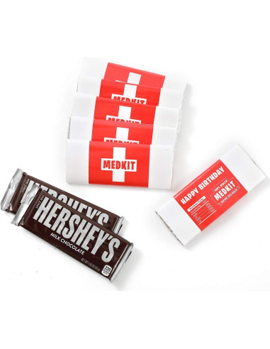 Etiquetas y Envolturas de Chocolate SUYEPER - 48 Piezas