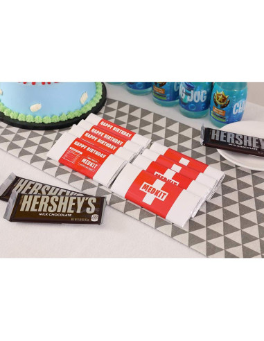 Etiquetas y Envolturas de Chocolate SUYEPER - 48 Piezas