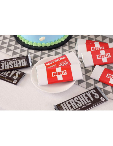 Etiquetas y Envolturas de Chocolate SUYEPER - 48 Piezas