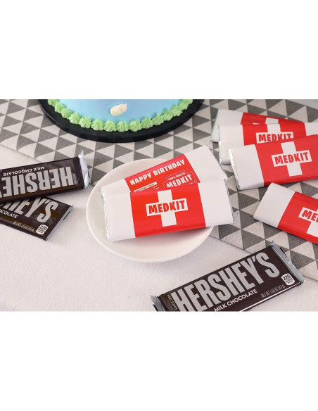 Etiquetas y Envolturas de Chocolate SUYEPER - 48 Piezas