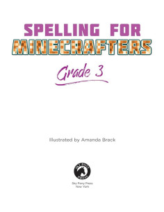 Spelling for Minecrafters: Grade 3 2