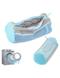 Bolsa de Lavado de Zapatos Vnmkp Pequeña Gris 2PCS