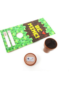 Tiny Mills 36 Tarjetas y Sellos de Pixel Miner para San Valentín 2