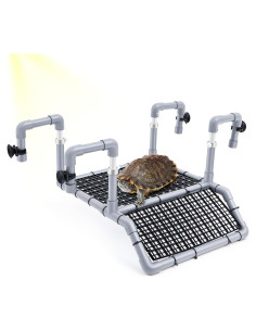 Plataforma de Sol para Tortugas Chunful 33 cm Ajustable