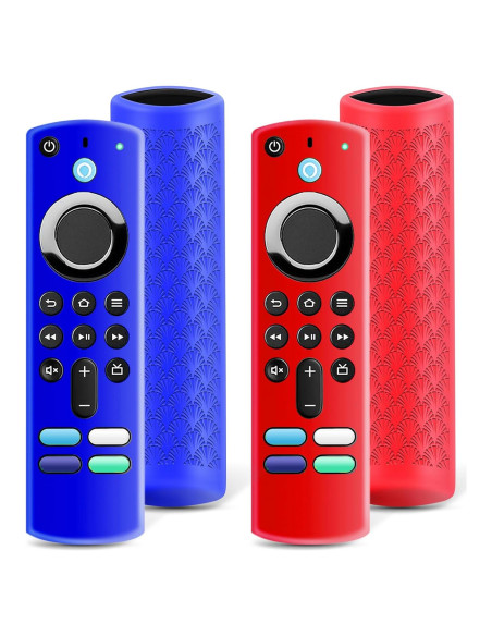 Funda Protectora de Silicona OneBom para Control Remoto - 2 Pack