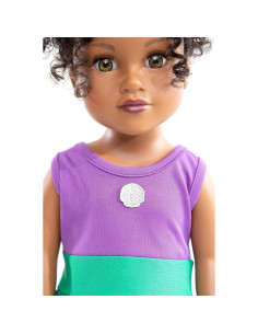 Vestido de Sirena Twirl Little Adventures - Ropa de Juego Lavable 2