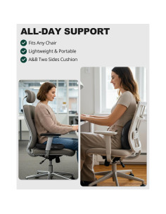 Cojín Inestable Trideer 34cm Negro con Bomba Inflación 2