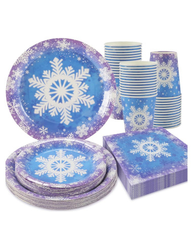 Suministros de Fiesta Congelados OTTPOOM 100 Piezas