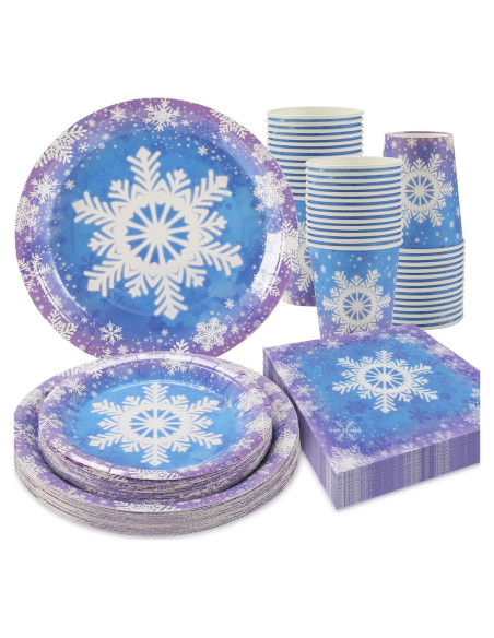 Suministros de Fiesta Congelados OTTPOOM 100 Piezas