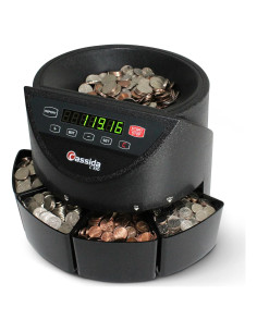 Clasificador Contador de Monedas Cassida C100 250 monedas/min
