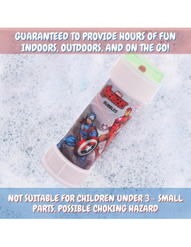 Paquete de 12 Burbujas Avengers Toyland - 59 ml c/u