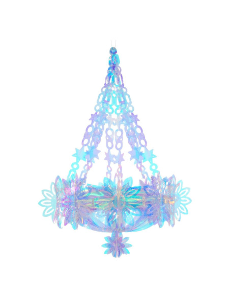 Decoración Colgante Iridiscente Heliltd 3D para Fiesta