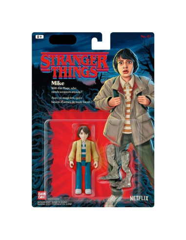 Figura Mike Stranger Things 10.16 cm Bandai Retro