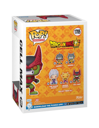 Figura Funko Pop Dragon Ball Super Cell Max 12.2 cm Vinilo