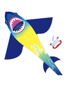 Cometa Gran Tiburón Honbo 190x115 cm para Niños y Adultos