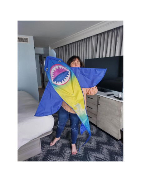 Cometa Gran Tiburón Honbo 190x115 cm para Niños y Adultos