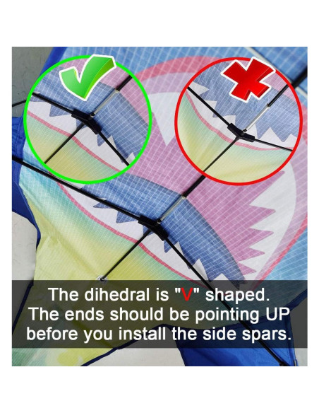 Cometa Gran Tiburón Honbo 190x115 cm para Niños y Adultos