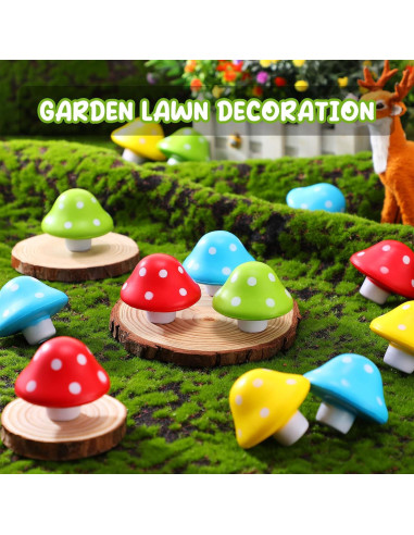 Pelotas Antiestrés Jerify Hongo 20 Pcs 4 cm Colores Brillantes