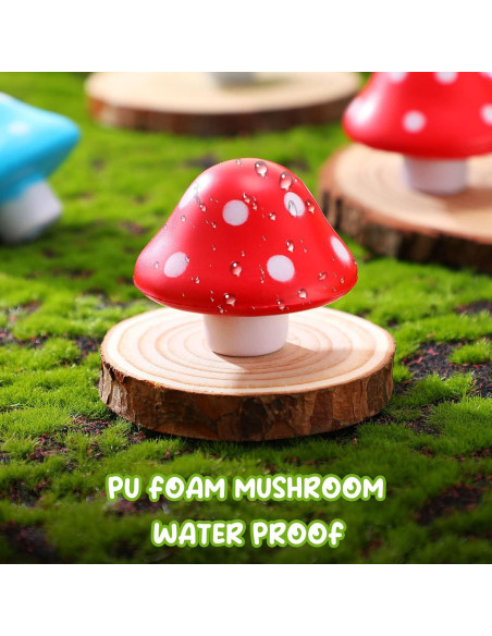 Pelotas Antiestrés Jerify Hongo 20 Pcs 4 cm Colores Brillantes