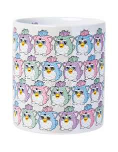 Taza Cerámica Pearlescent Furby Silver Buffalo 591ml 2