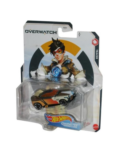 Auto de Personaje Overwatch Tracer Matchbox Hot Wheels
