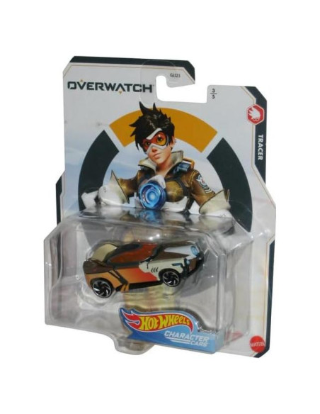 Auto de Personaje Overwatch Tracer Matchbox Hot Wheels Auto de Personaje Overwatch Tracer Matchbox Hot Wheels