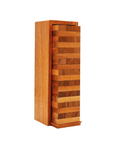 Juego de Torre en Caída BSIRI - Madera Duradera, 29.5x9.7cm
