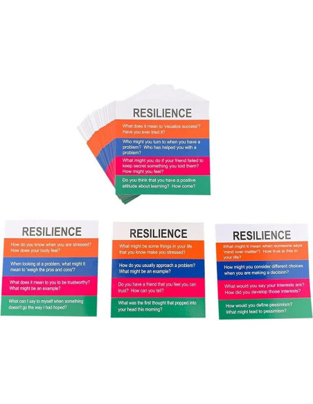 Baraja de Cartas de Resiliencia Totika - 150 Preguntas
