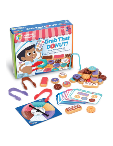 Juego educativo ¡Atrapa ese donut! Learning Resources 24 piezas
