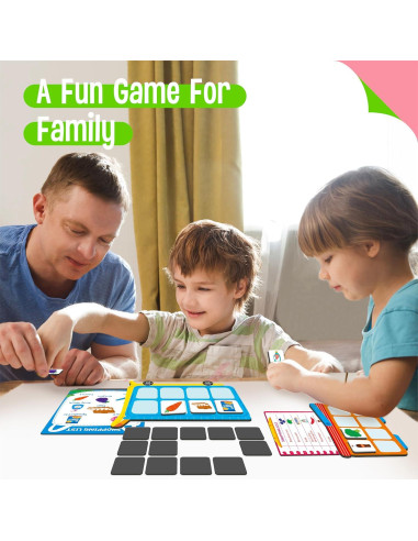 Juego de Lista de Compras Magnética SpriteGru - Educativo 3+ Años