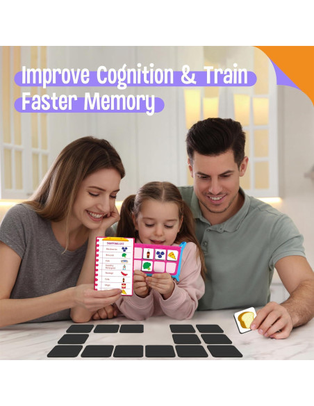 Juego de Lista de Compras Magnética SpriteGru - Educativo 3+ Años