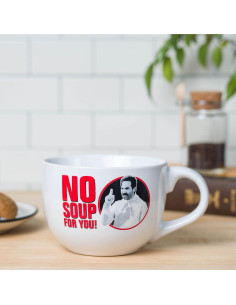 Taza de Cerámica Silver Buffalo Seinfeld 710 ml No Soup For You 2