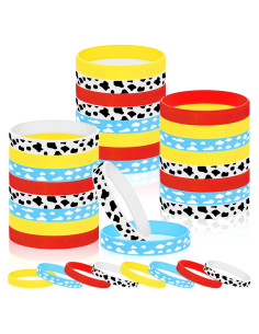 24 Pulseras de Silicona de Cuento de Dibujos Animados Landical