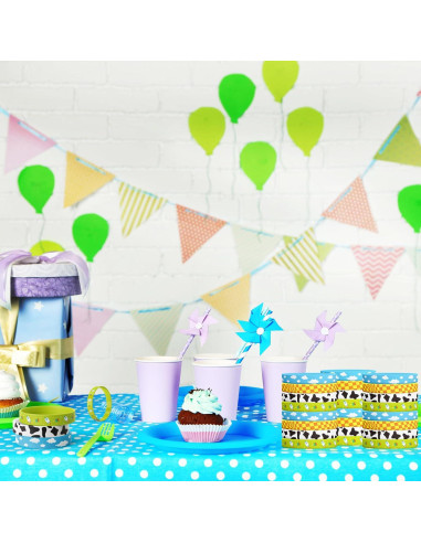 Pulseras de Silicona MVC 36 Pcs para Fiestas de Cumpleaños