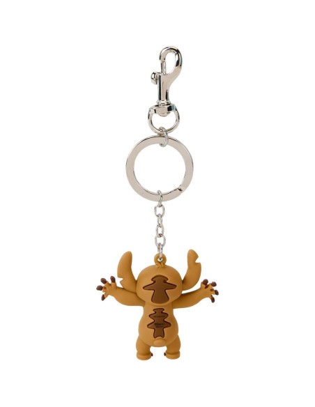 Llavero 3D de Galleta de Jengibre Stitch Loungefly