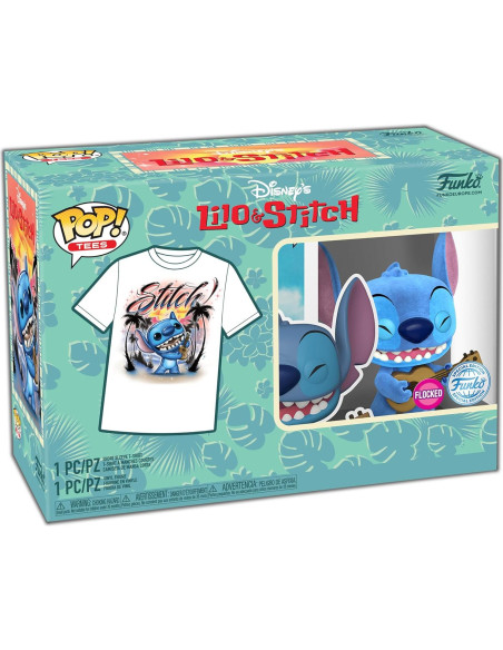 Set Funko Pop! & Tee Lilo y Stitch Ukelele - Camiseta Unisex Set Funko Pop! & Tee Lilo y Stitch Ukelele - Camiseta Unisex