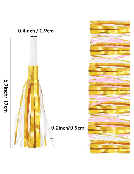 24 Silbatos Musicales Gejoy con Brillo para Fiestas