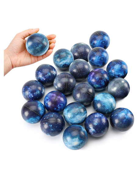 20 Pelotas de Estrés Galaxia Starlight LOVESTOWN 6.35 cm
